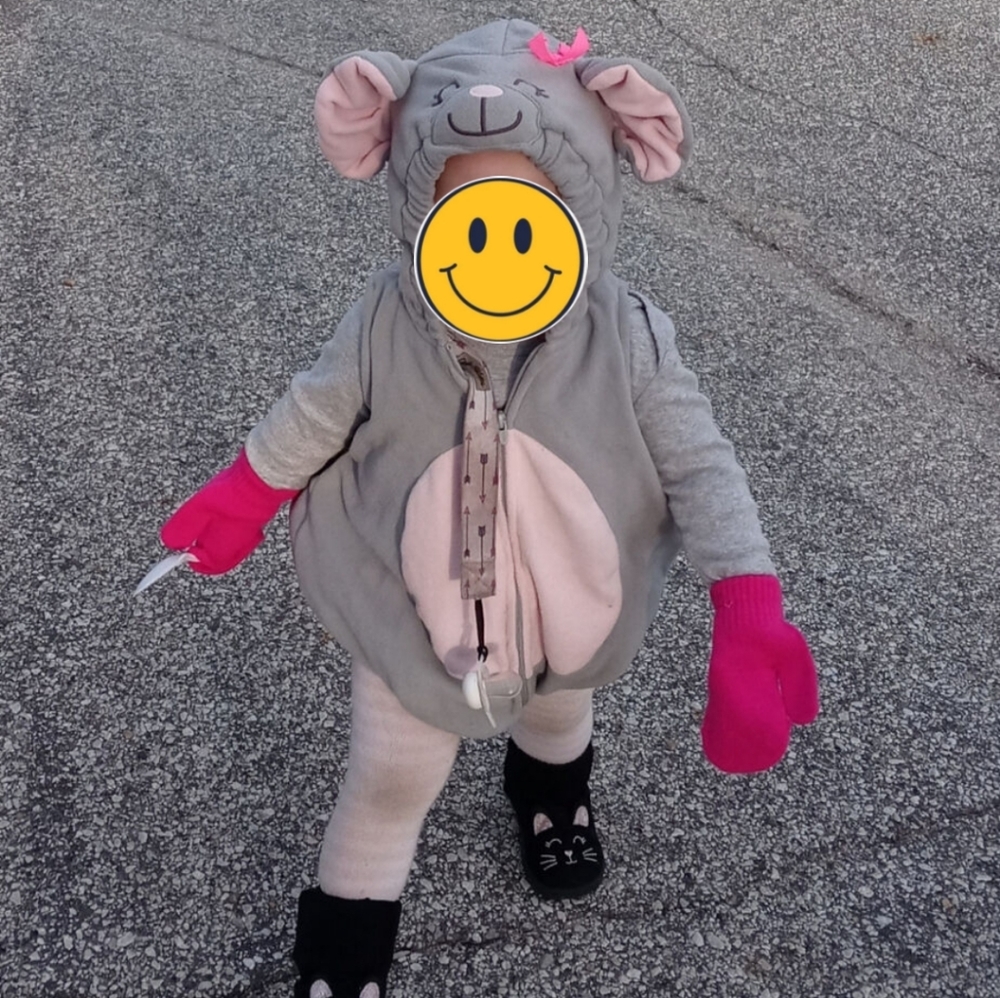 12 month mouse costume